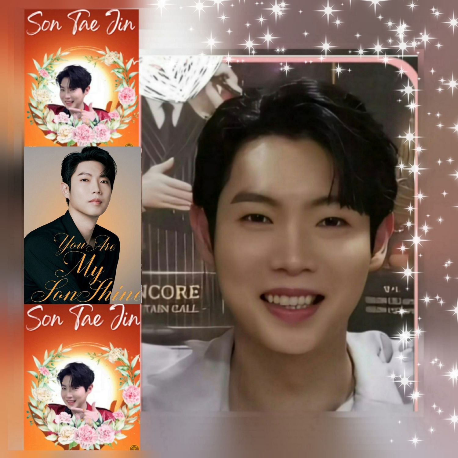 Behind-the-scenes cut of Son Taejin