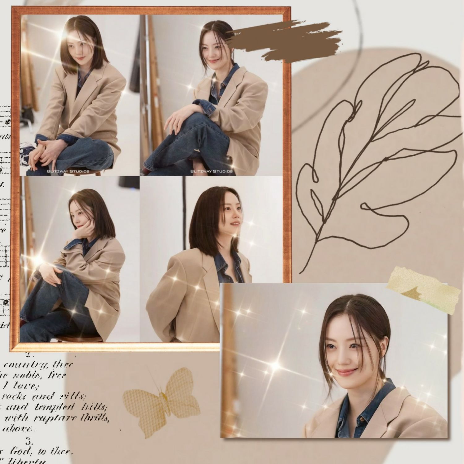A moment captured by a fan of Moon Chaewon