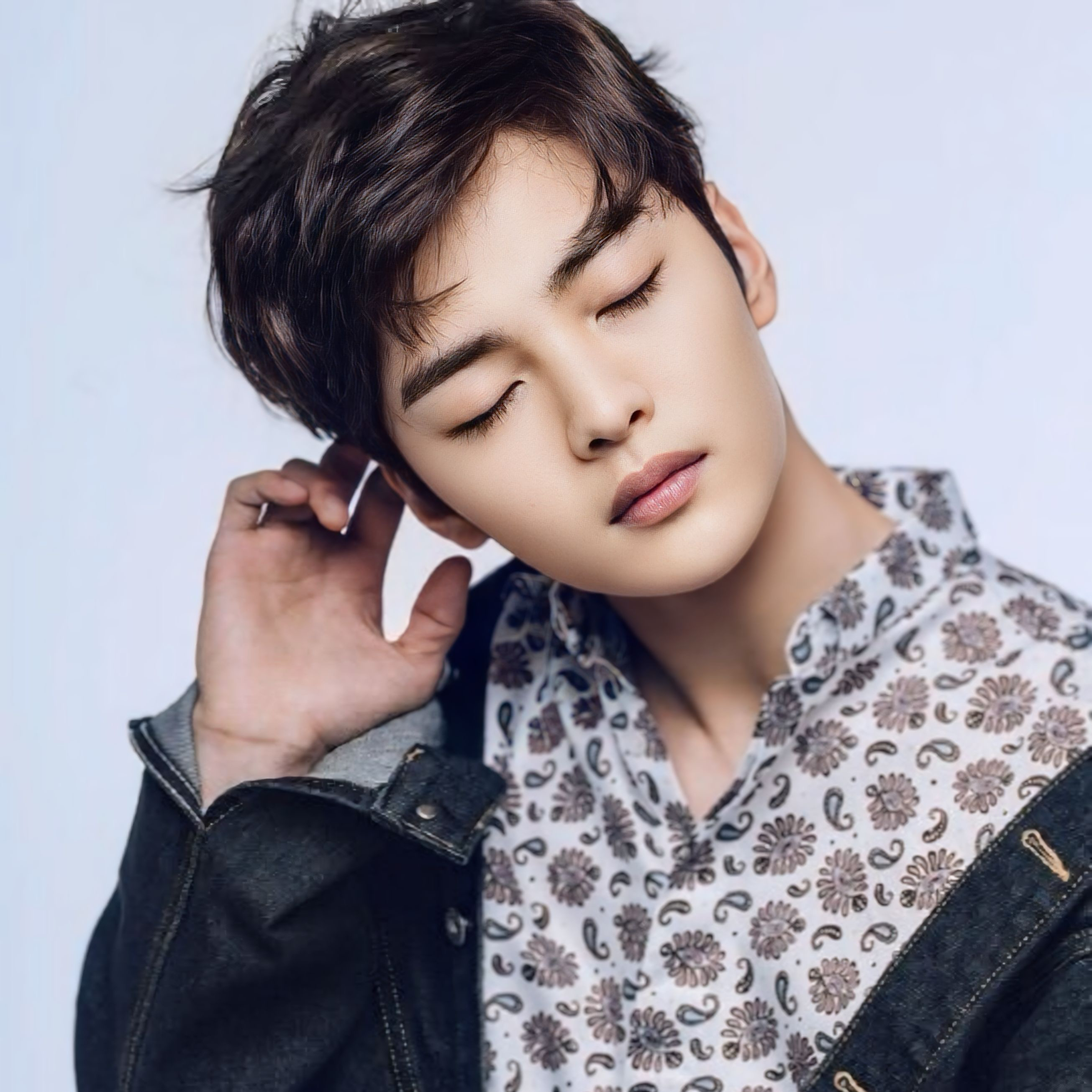 Recent activity shot of Kim Minjae