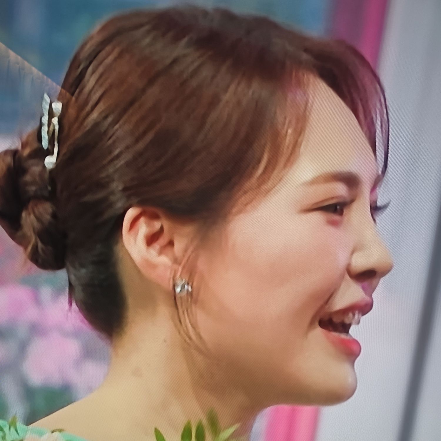 A moment captured by a fan of Miss Kim