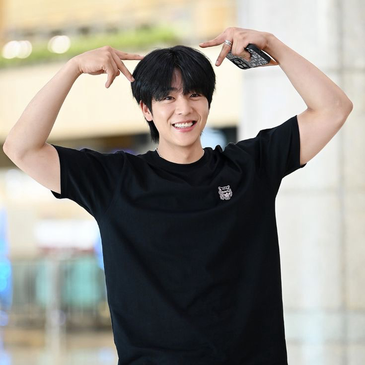 Recent activity shot of Chae Jonghyeop