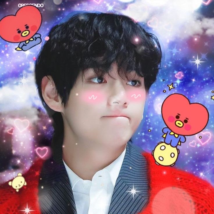 김태형 (뷔)의 비하인드 컷