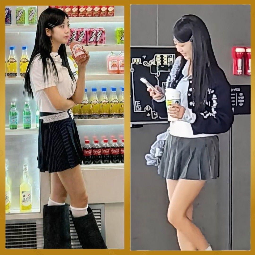 Behind-the-scenes cut of Kang Hyeyeon