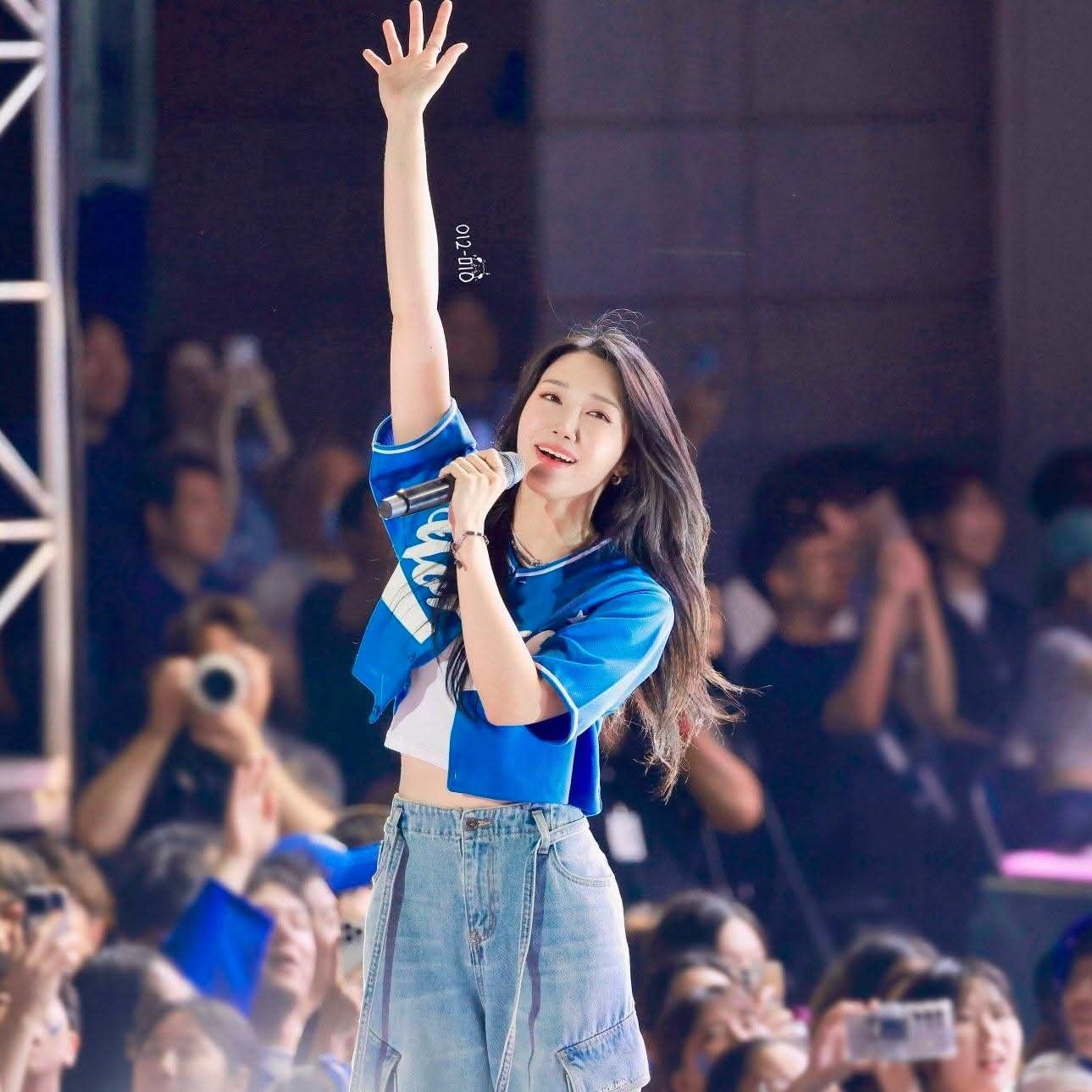 Recent activity shot of Jung Eunji