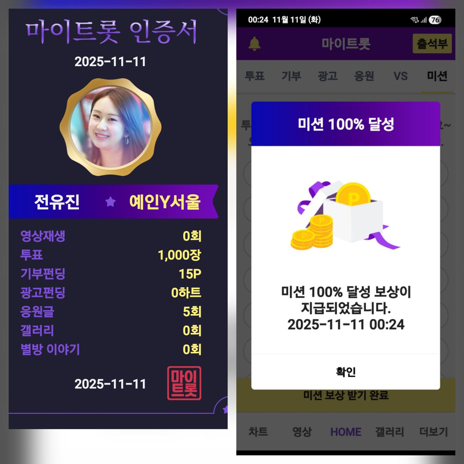 全裕珍的幕後花絮