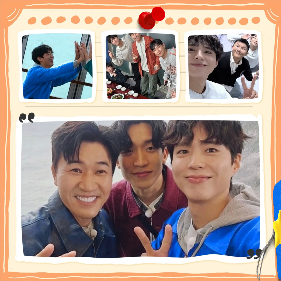 Behind-the-scenes cut of Park Bogum