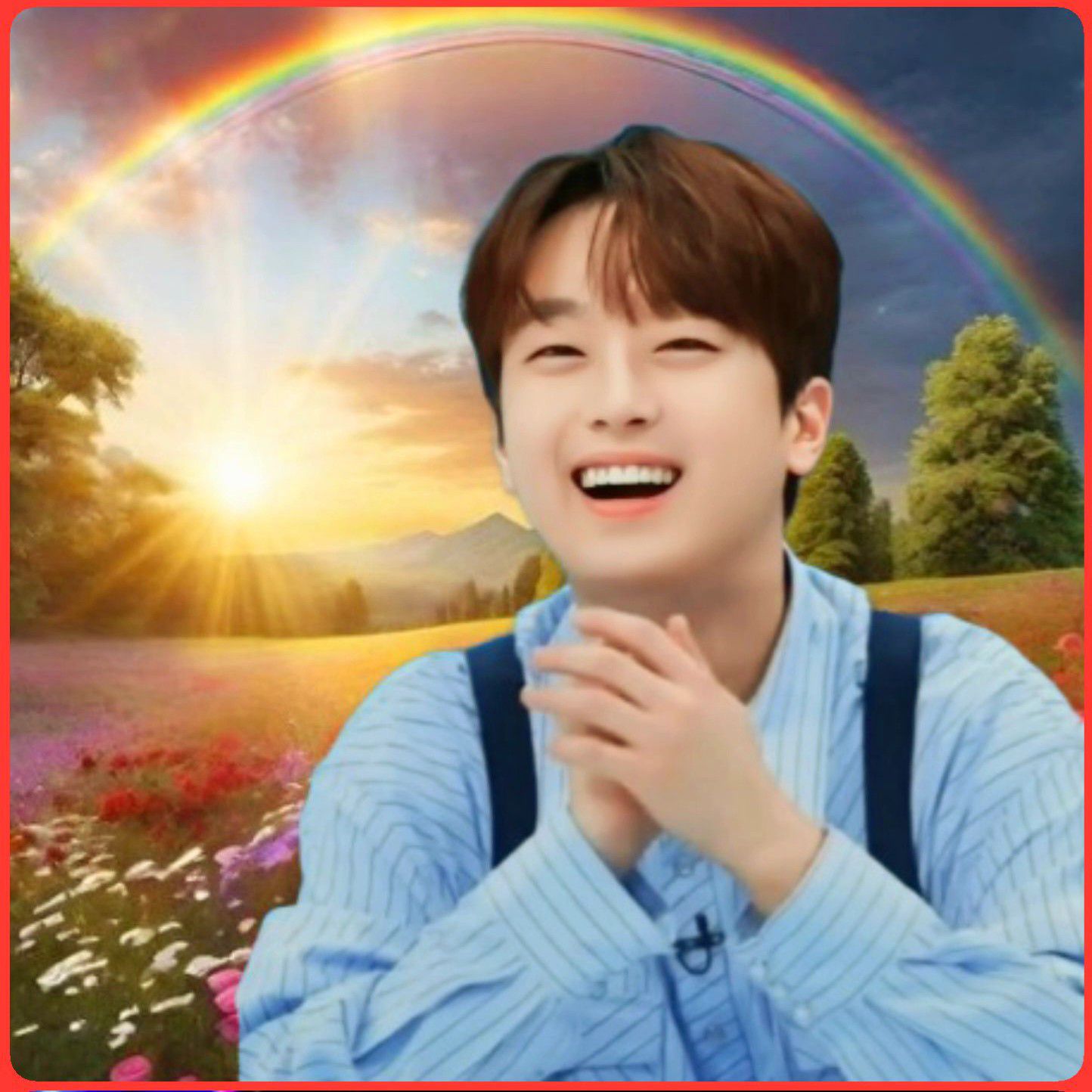 A moment captured by a fan of Lee Chanwon