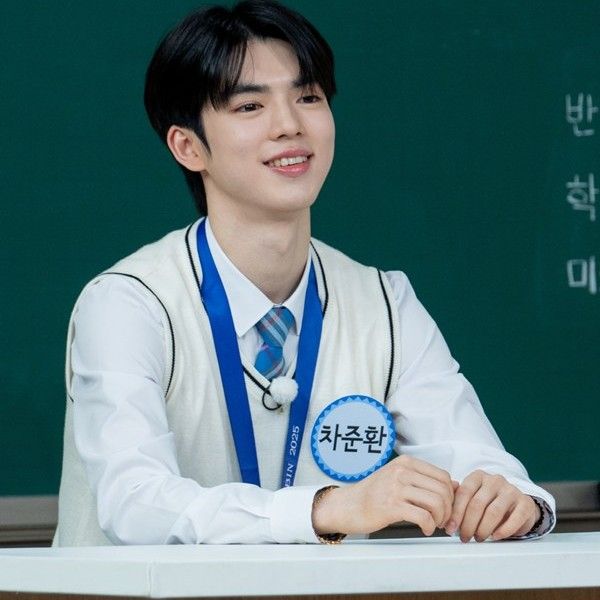 Behind-the-scenes cut of Cha Junhwan