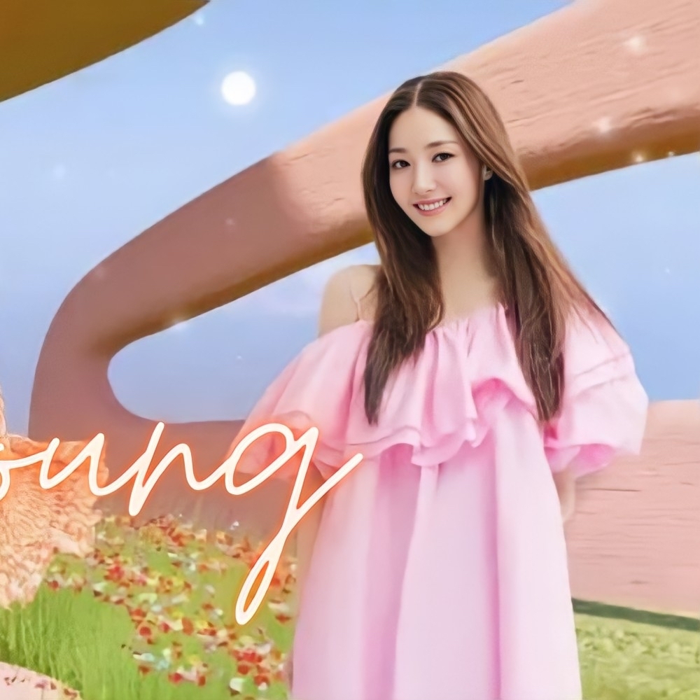 Behind-the-scenes cut of Park Minyoung