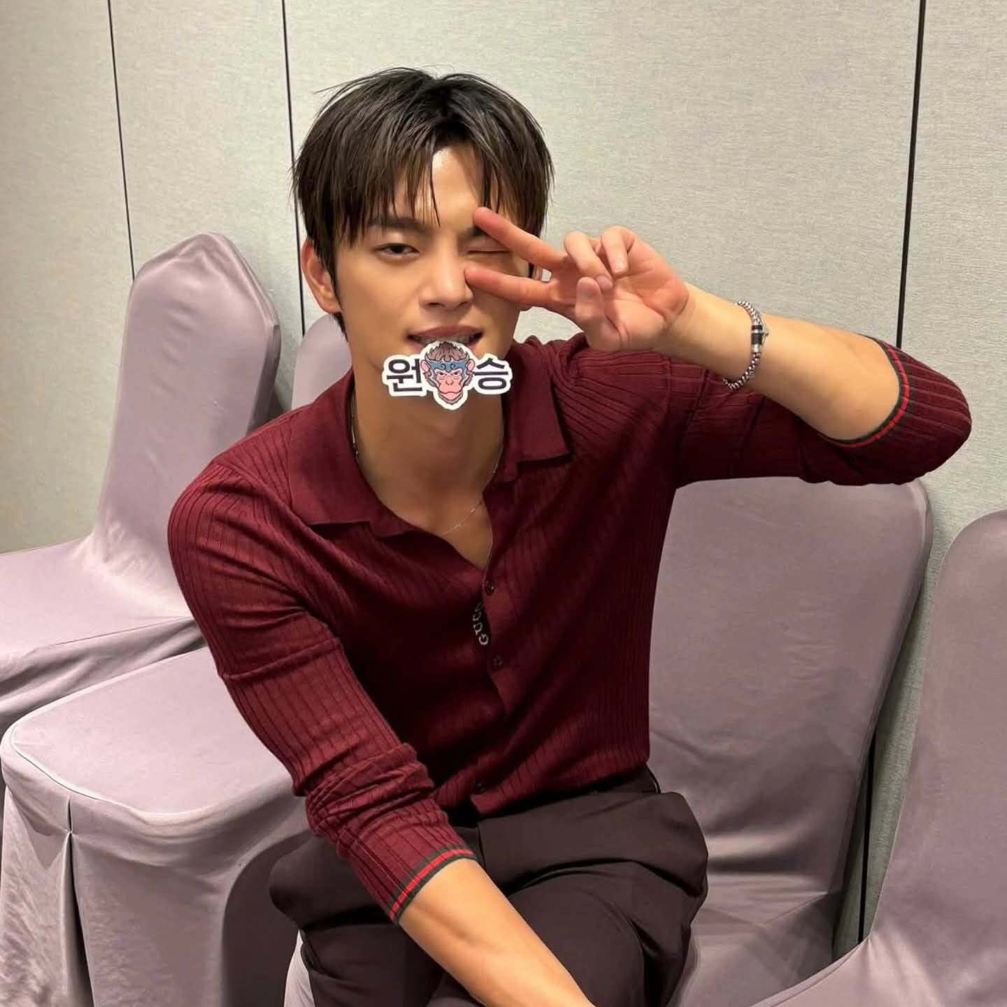 Behind-the-scenes cut of Seo Inguk