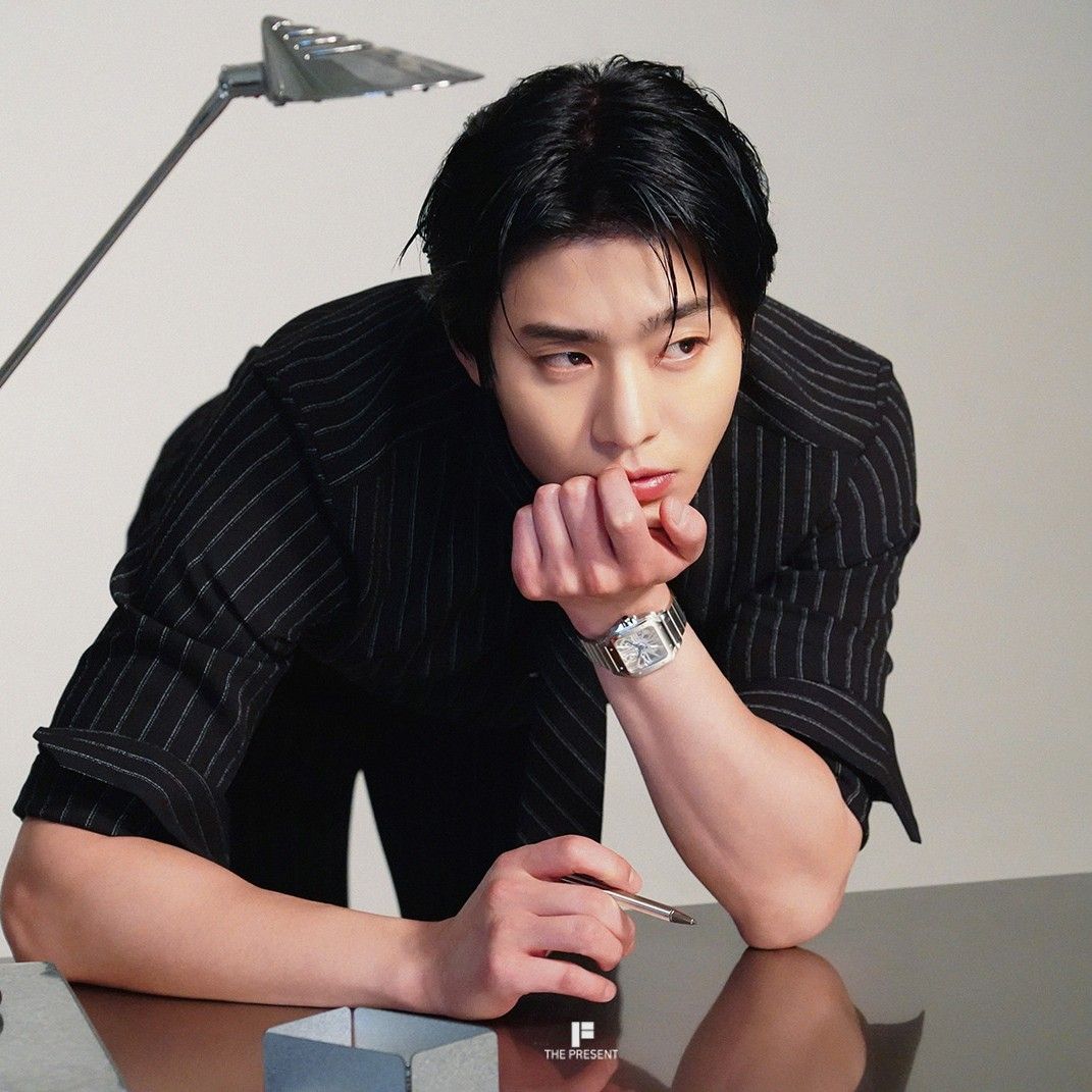 Behind-the-scenes cut of Ahn Hyoseop