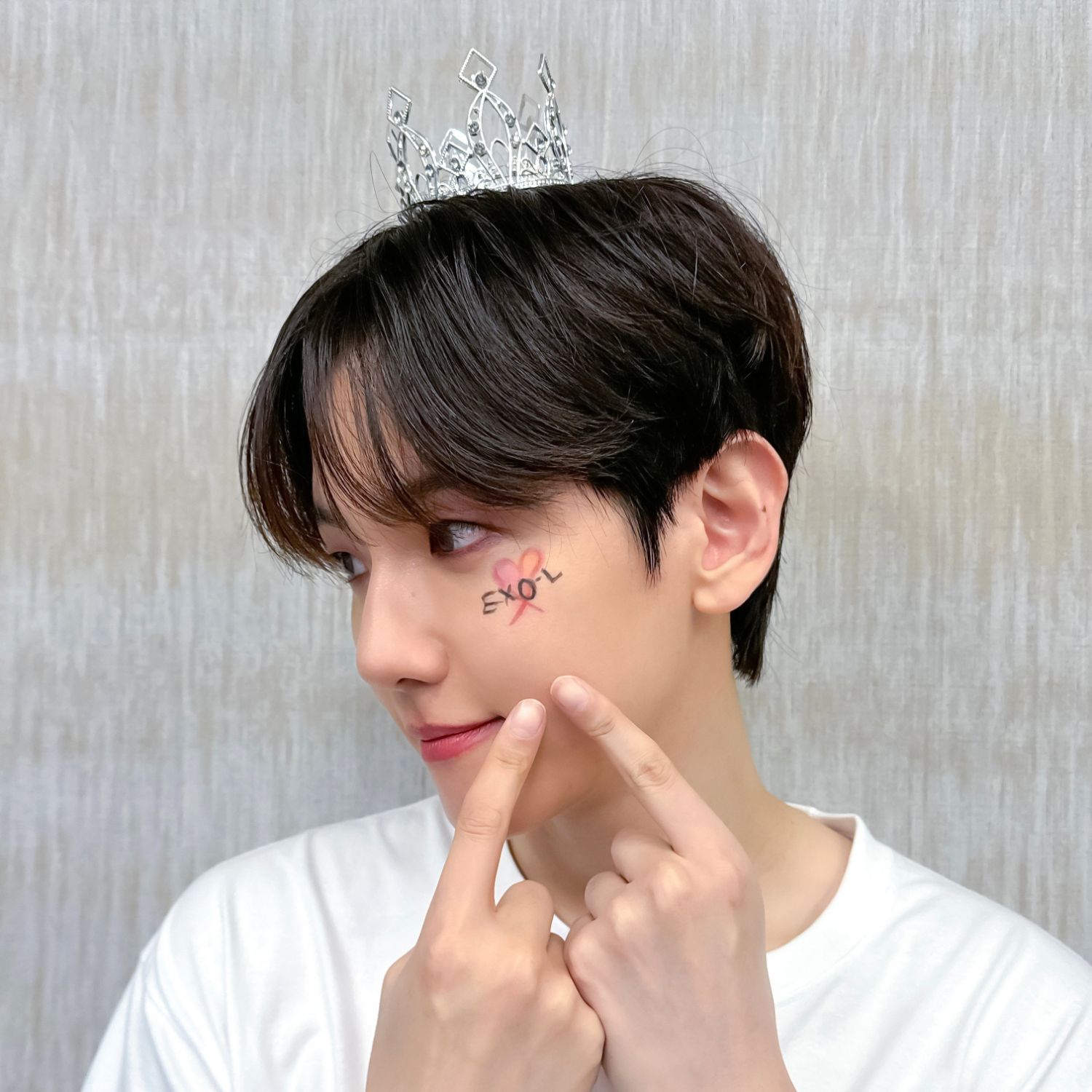 Recent activity shot of Baekhyun