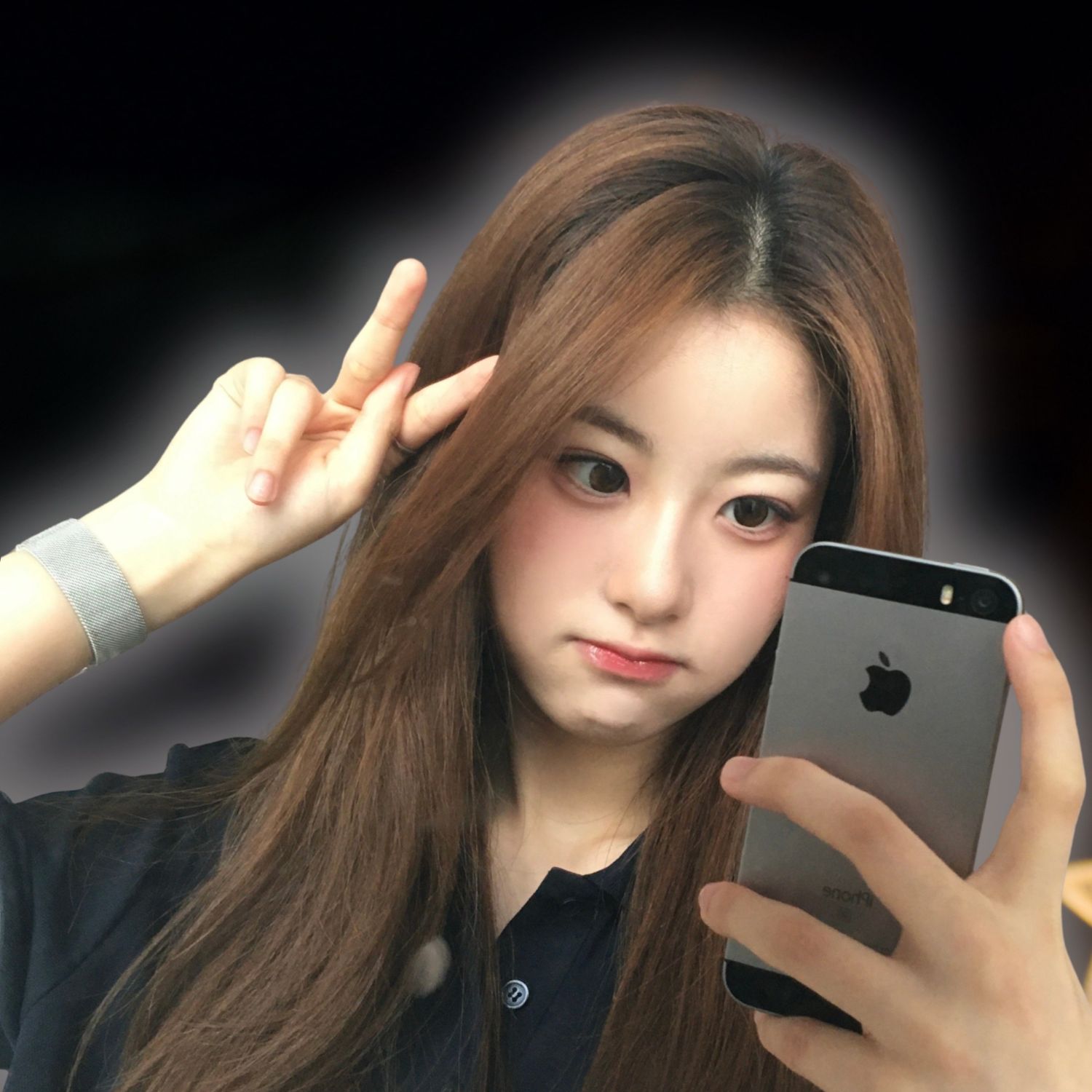 A moment captured by a fan of Oh Yujin