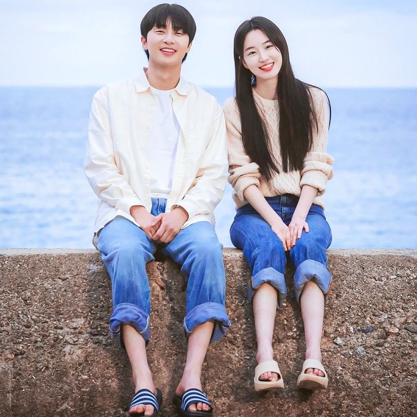 Behind-the-scenes cut of Park Seojoon