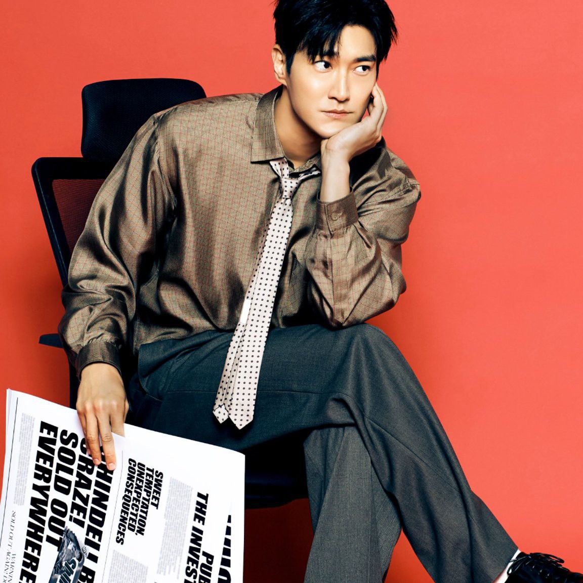 Behind-the-scenes cut of Choi Siwon