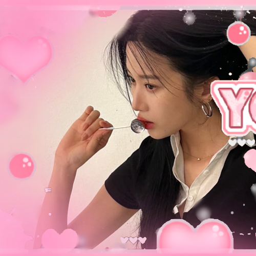Behind-the-scenes cut of Mun Kayoung