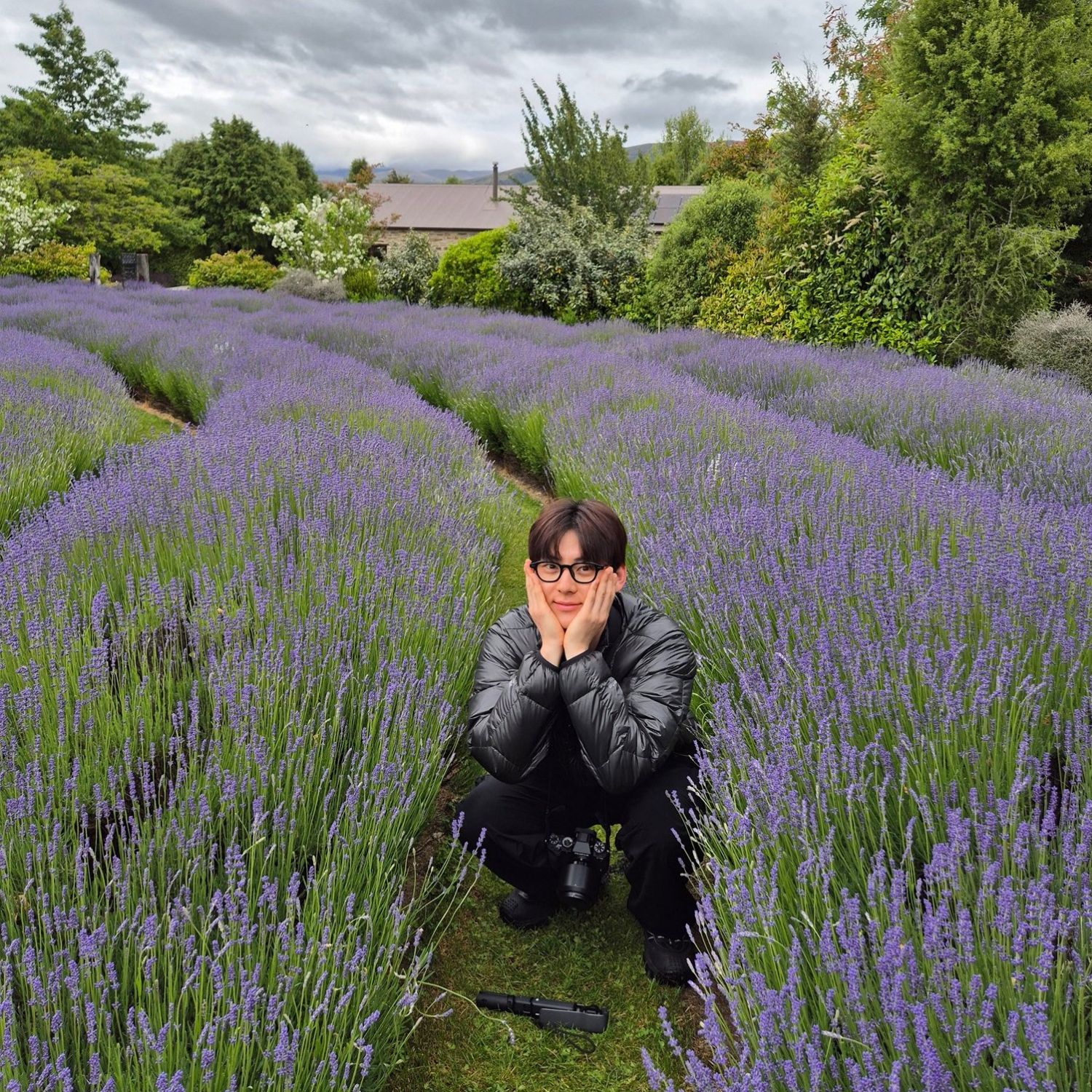 粉絲拍下的黃旼炫瞬間