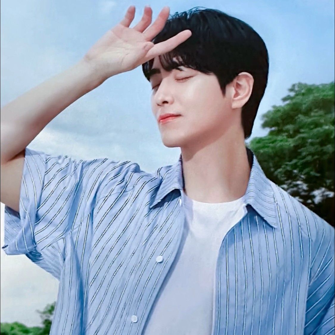 A moment captured by a fan of Lee Joonhyuk