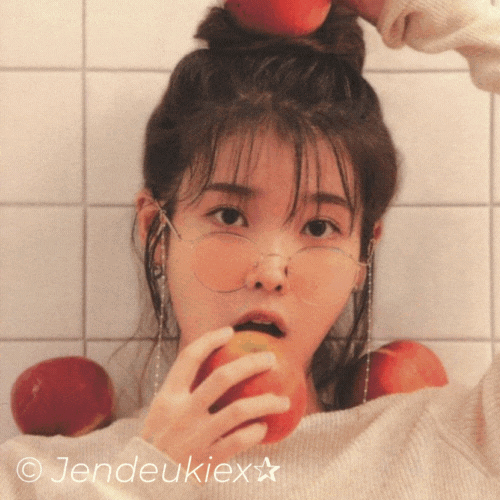 粉絲拍下的IU瞬間