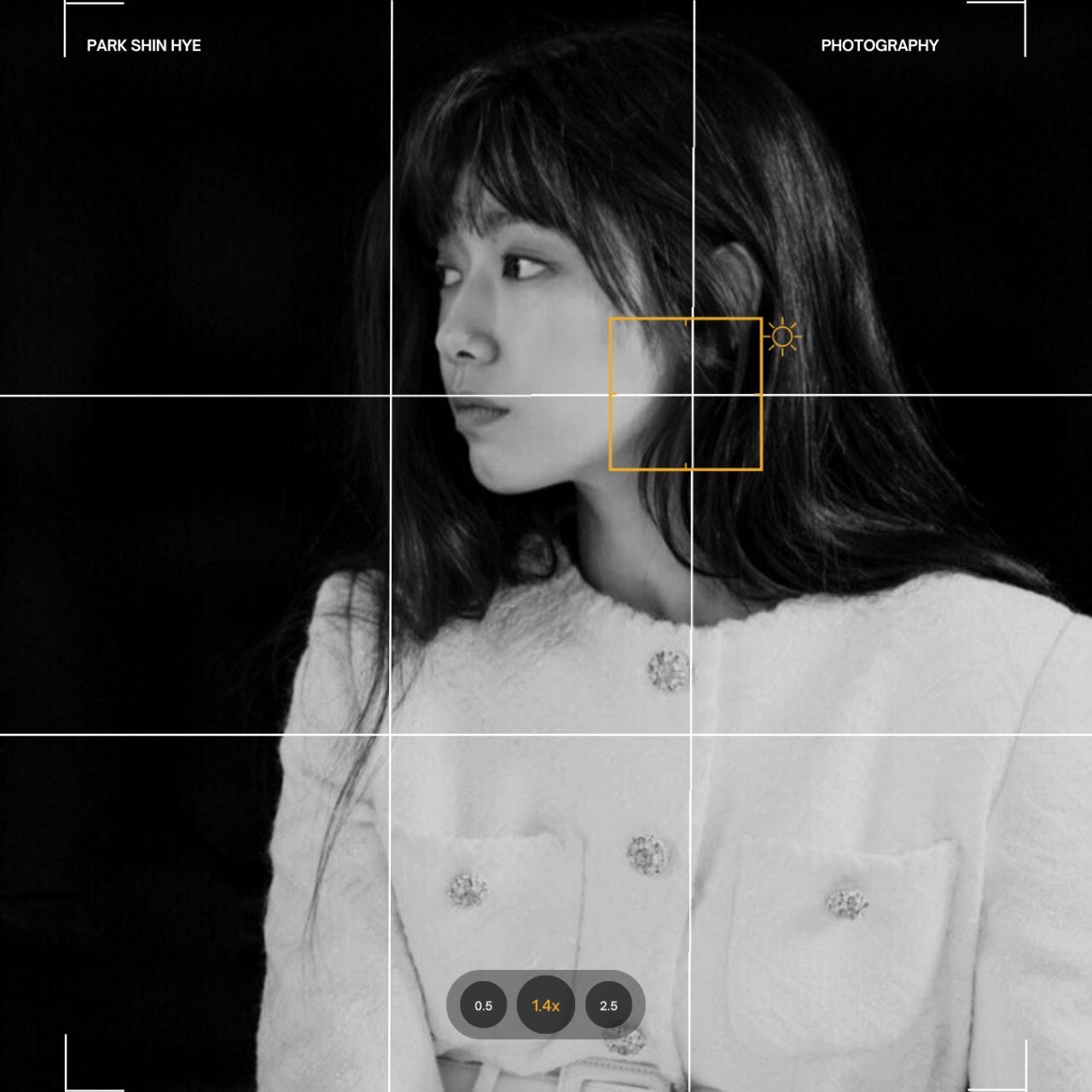 Behind-the-scenes cut of Park Shinhye