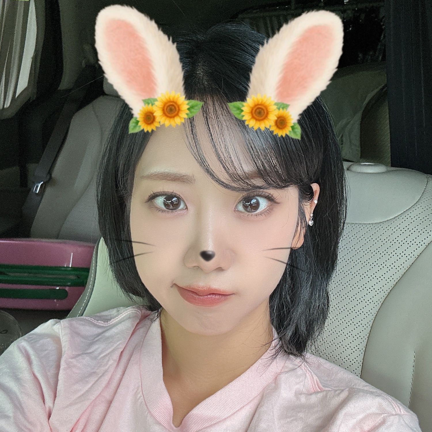 A moment captured by a fan of Kang Hyeyeon