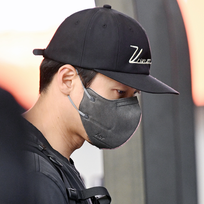 Recent activity shot of Hyun Bin