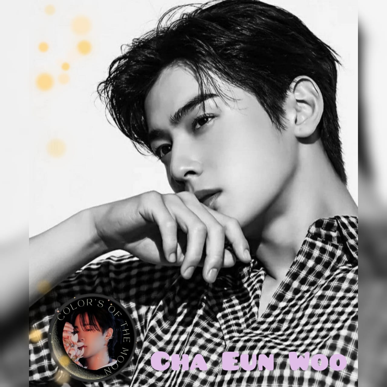 A moment captured by a fan of Cha Eunwoo