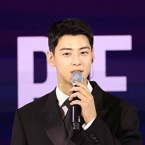 Behind-the-scenes cut of Cha Eunwoo