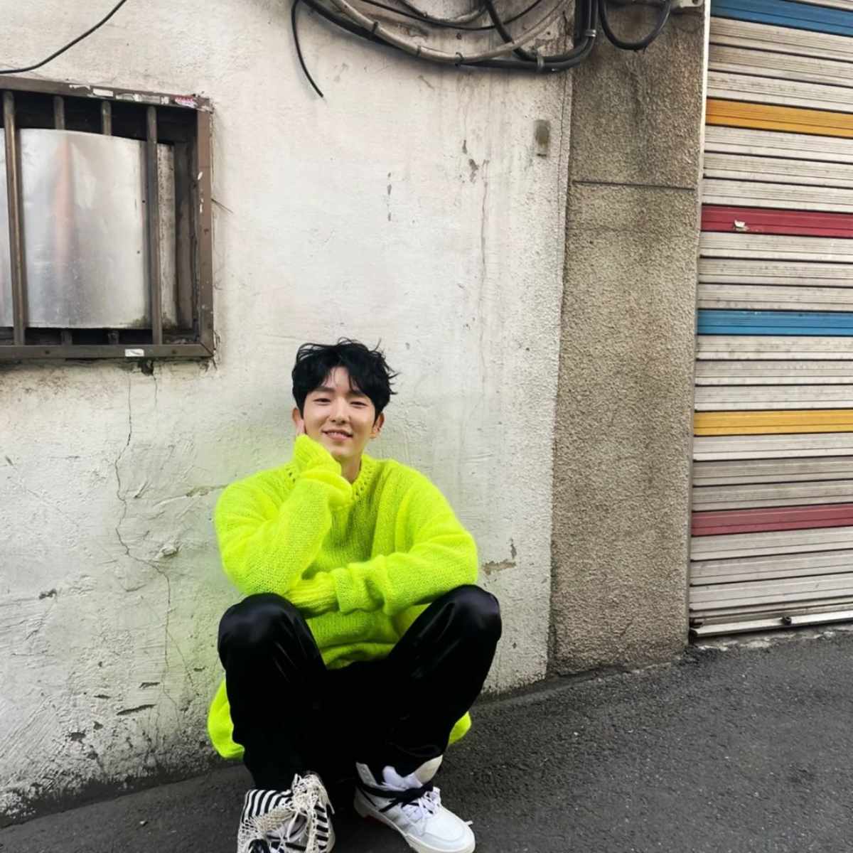 Recent activity shot of Lee Joongi