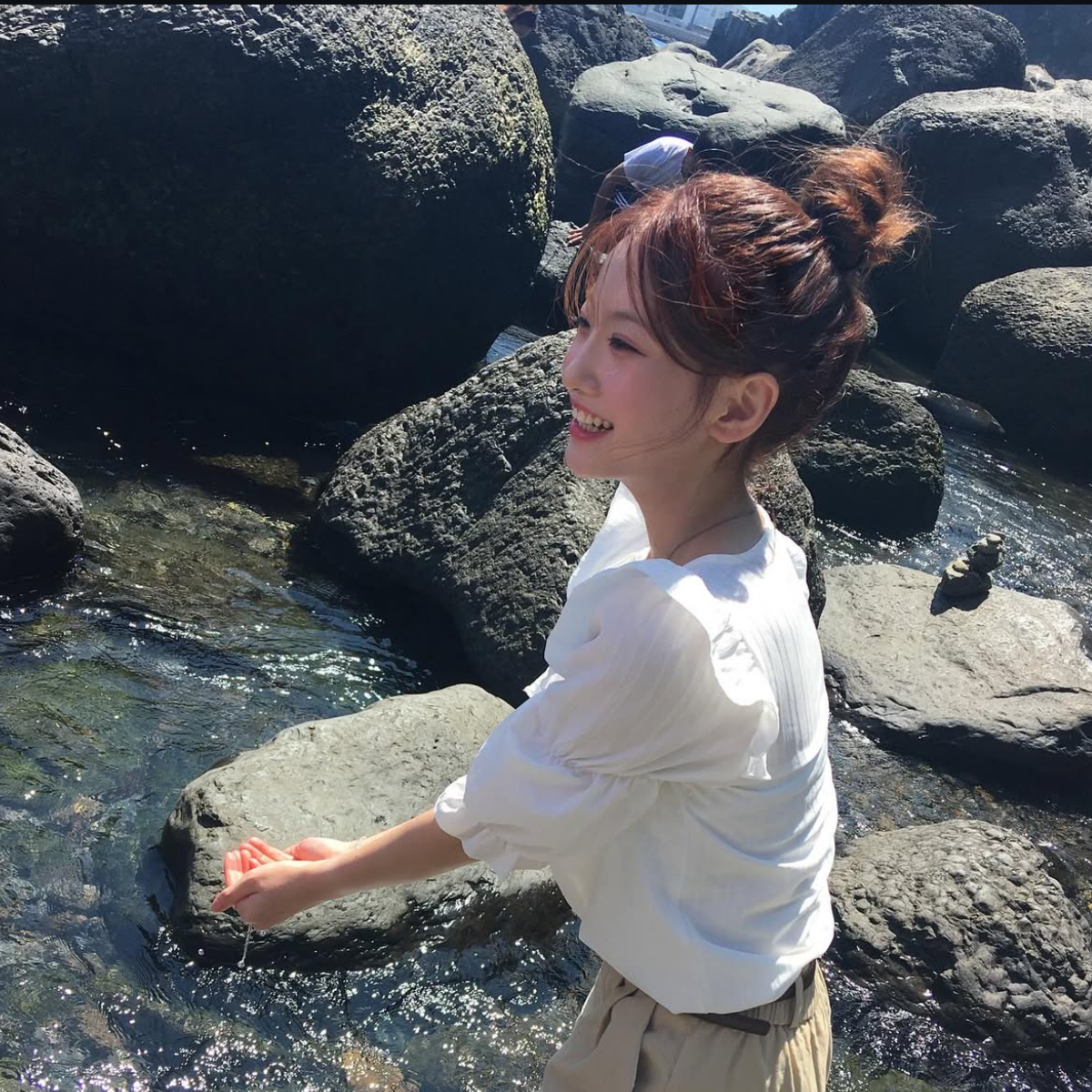 Recent activity shot of Oh Yujin