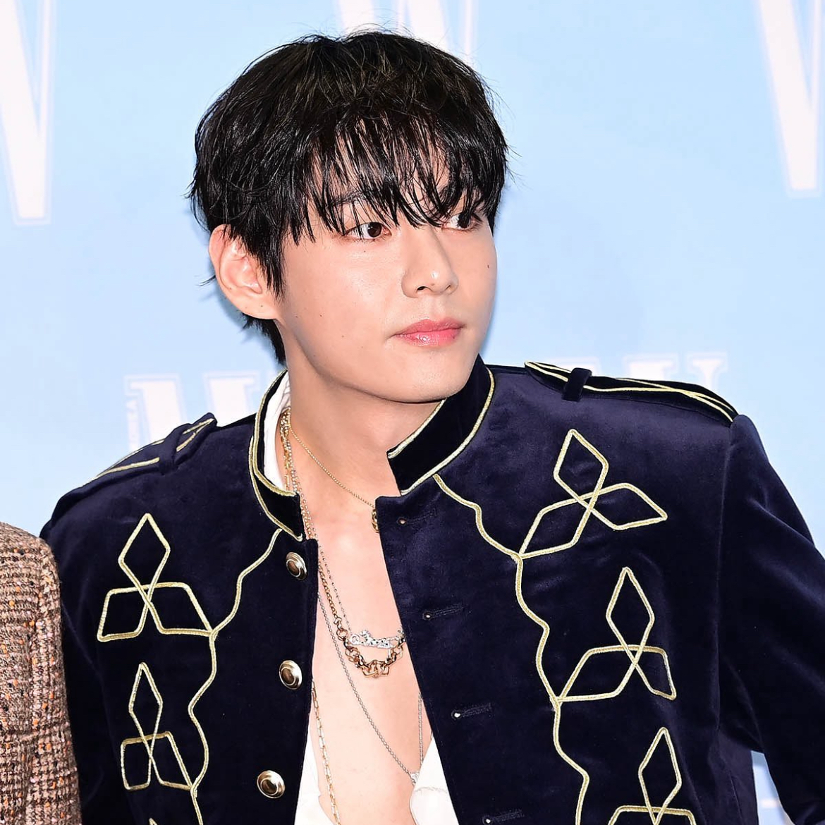 Recent activity shot of Kim Taehyung (V)