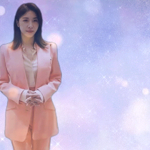 Behind-the-scenes cut of Ha Jiwon