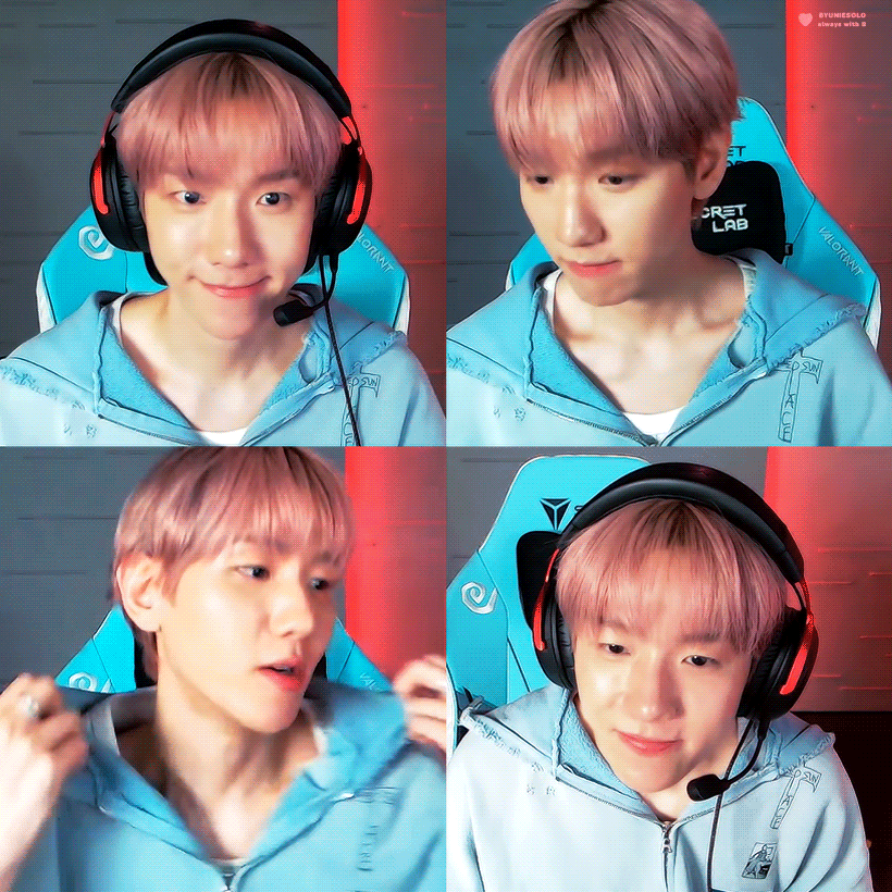 A moment captured by a fan of Baekhyun