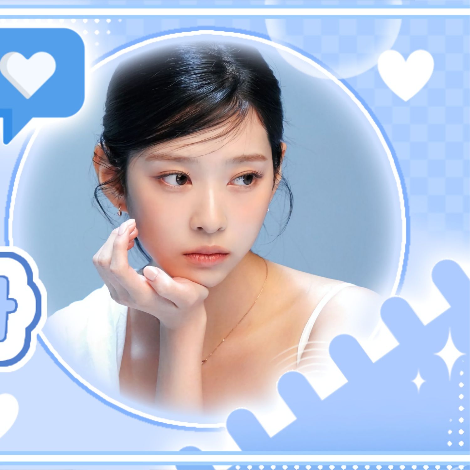 Behind-the-scenes cut of Kim Minju