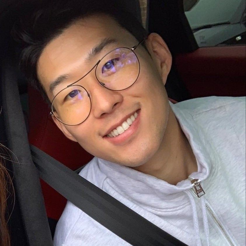 A moment captured by a fan of Son Heungmin