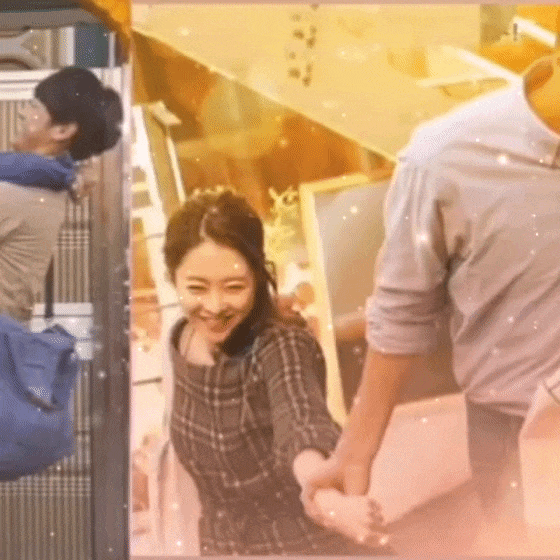 Behind-the-scenes cut of Park Boyoung