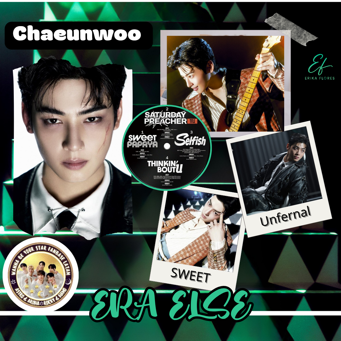 A moment captured by a fan of Cha Eunwoo