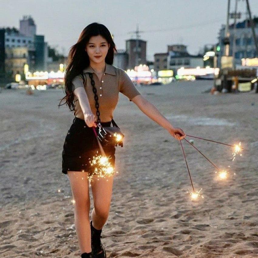 A moment captured by a fan of Kim Youjung