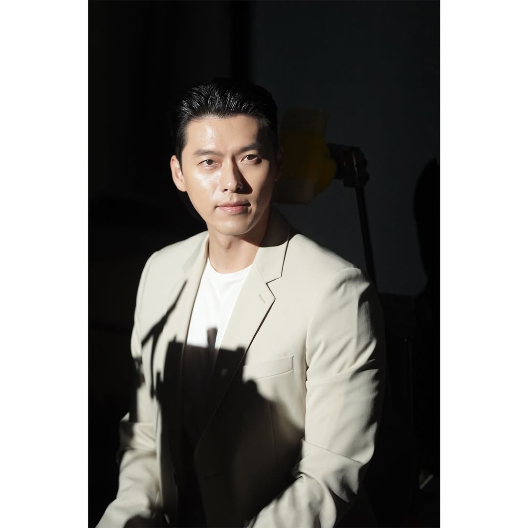 Recent activity shot of Hyun Bin