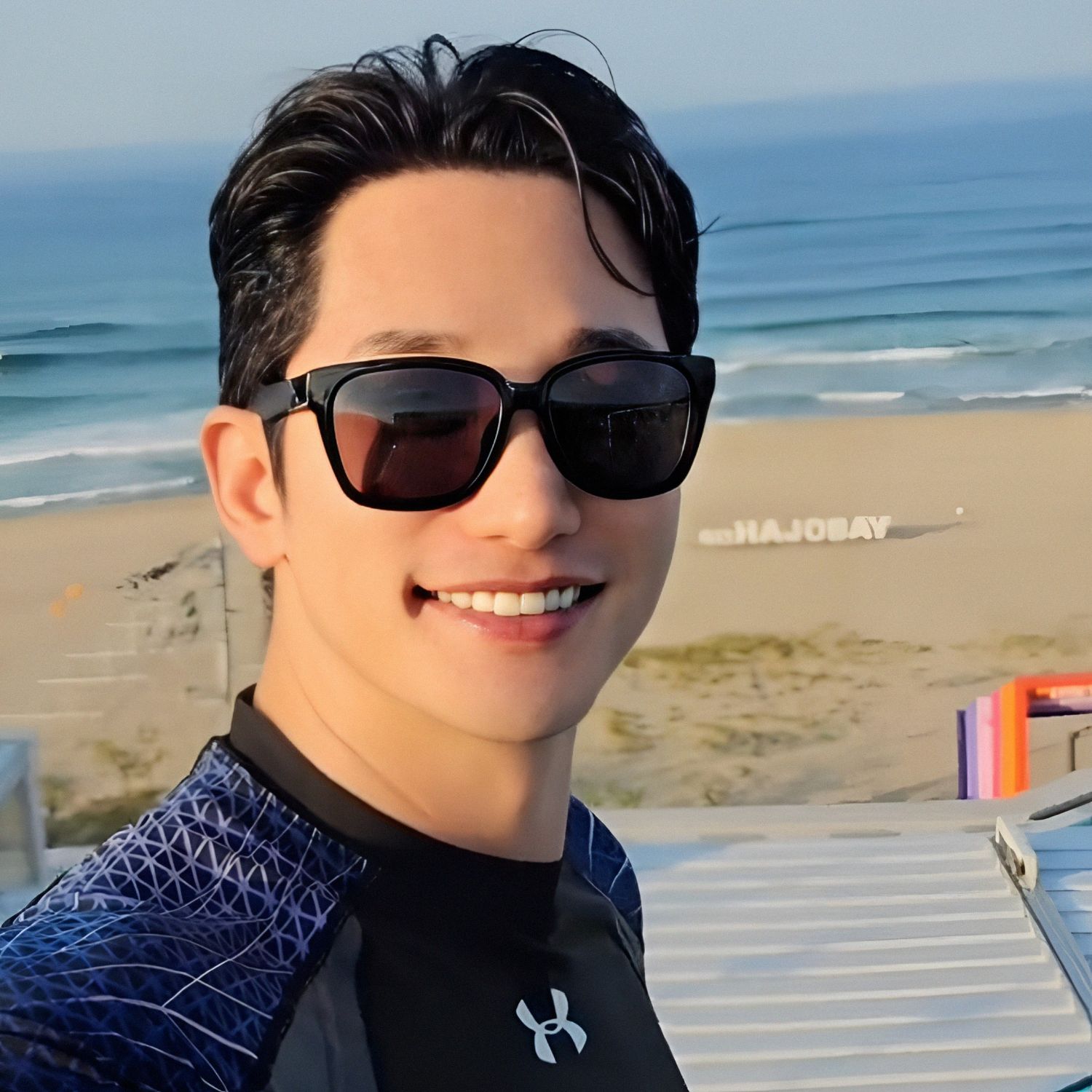 A moment captured by a fan of Park Sihoo