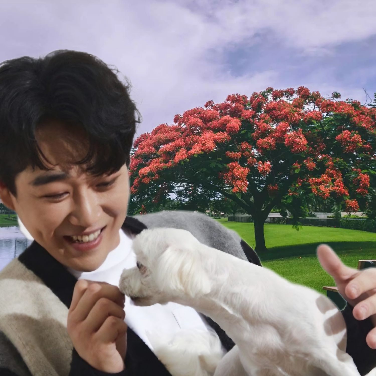Recent activity shot of Hwang Youngwoong