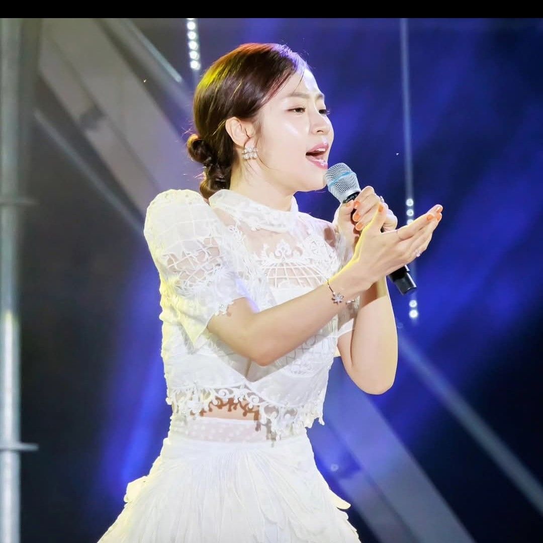 ファンが撮影したホンジャの瞬間