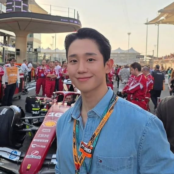 Behind-the-scenes cut of Jung Haein