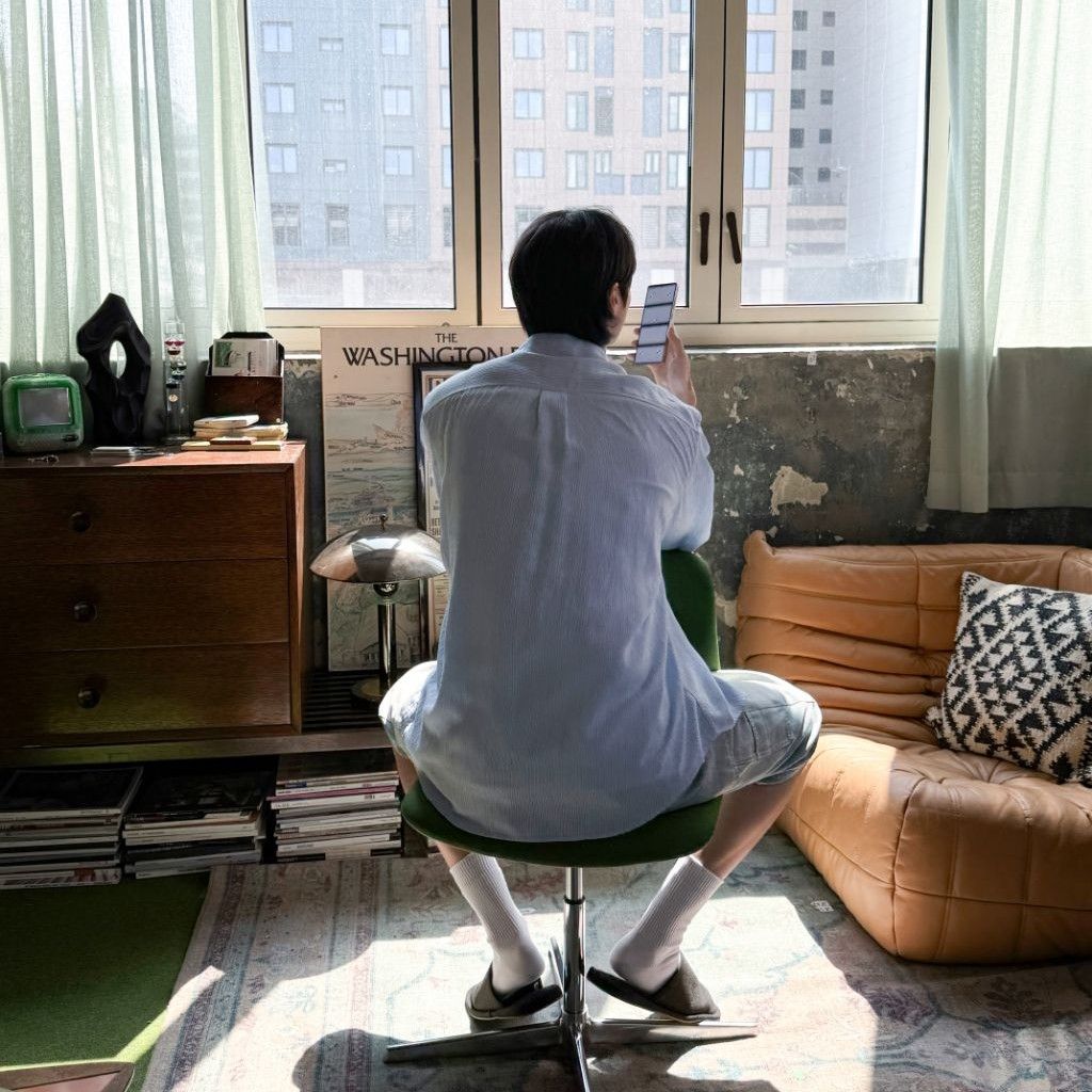 Recent activity shot of Byeon Wooseok