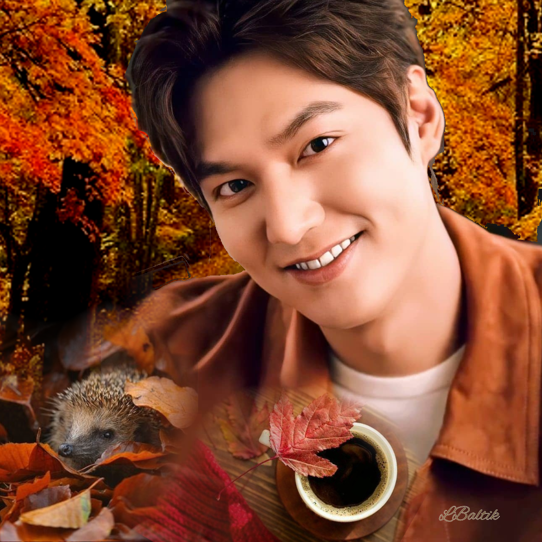 粉絲拍下的李敏鎬瞬間