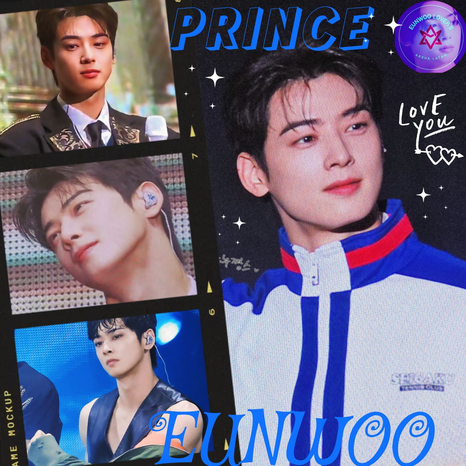 A moment captured by a fan of Cha Eunwoo