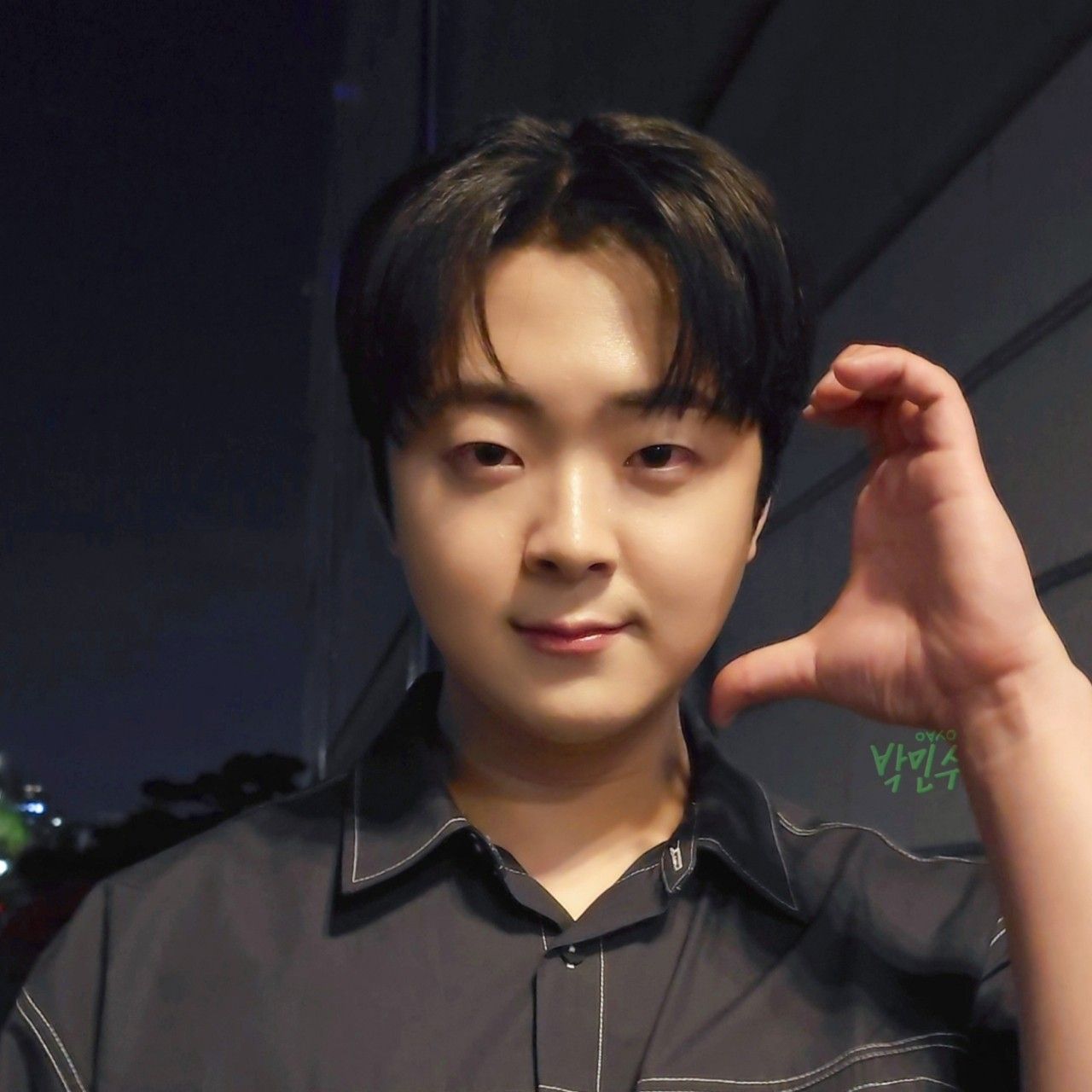 A moment captured by a fan of Park Minsu