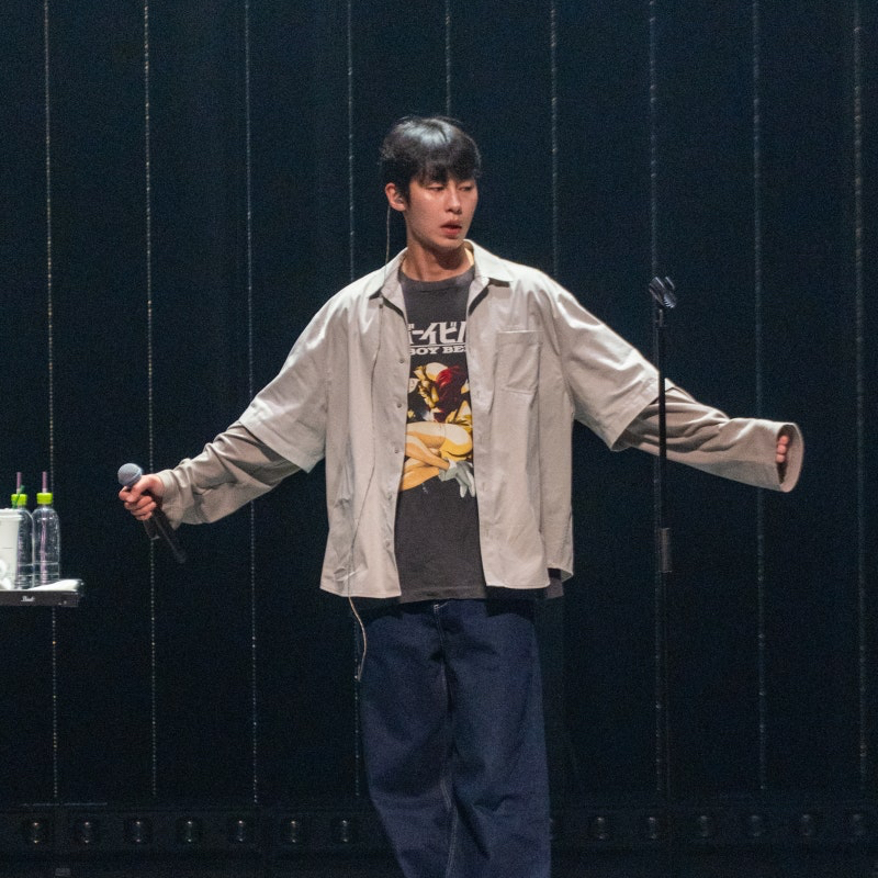 Recent activity shot of Lee Jaewook