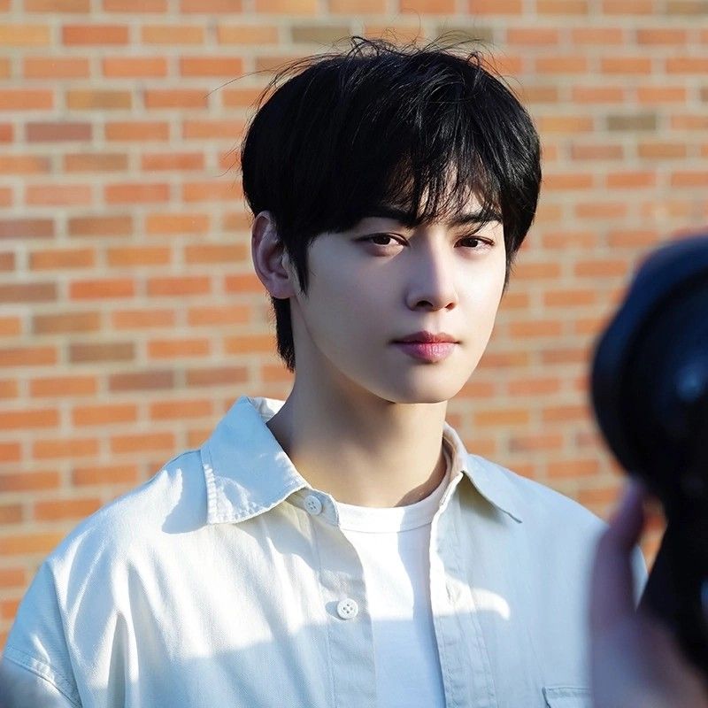Behind-the-scenes cut of Cha Eunwoo
