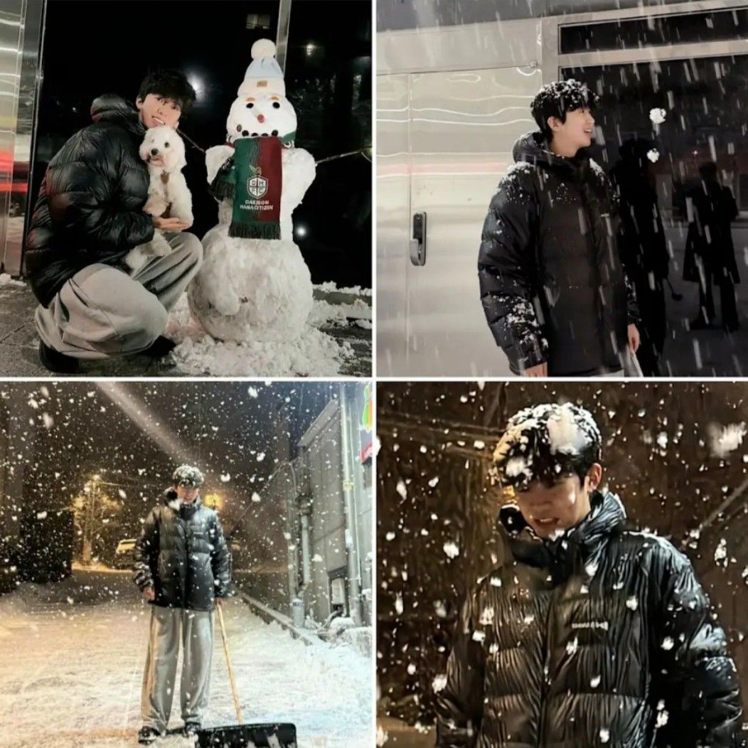 Behind-the-scenes cut of Lim Youngwoong